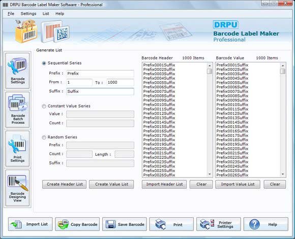Price Tag Software screen shot
