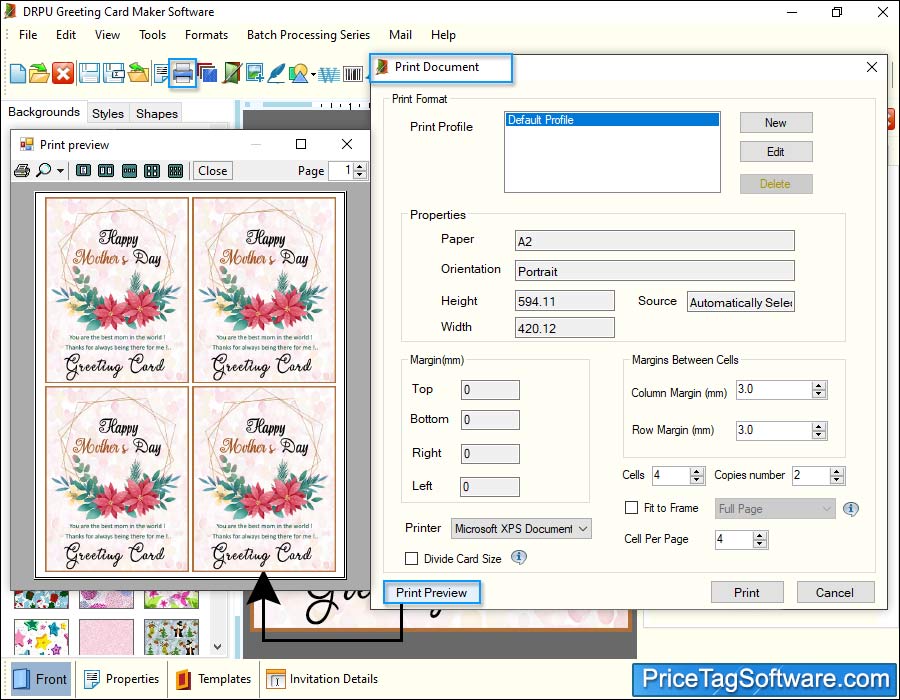 print Change Properties print Change Properties