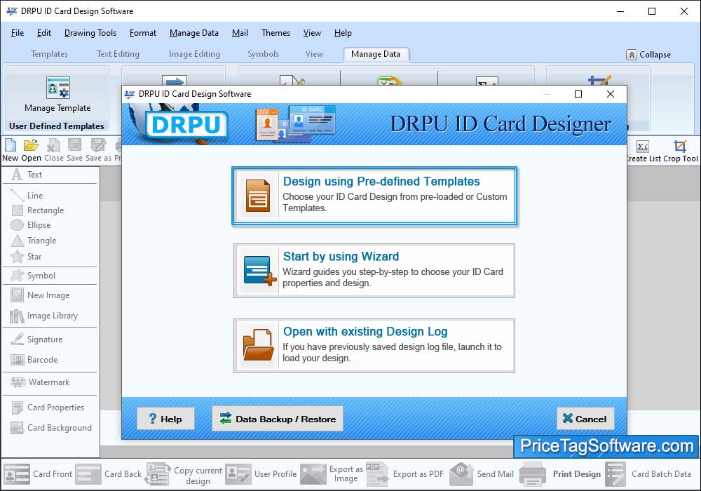Select Design Wizard Select Design Wizard