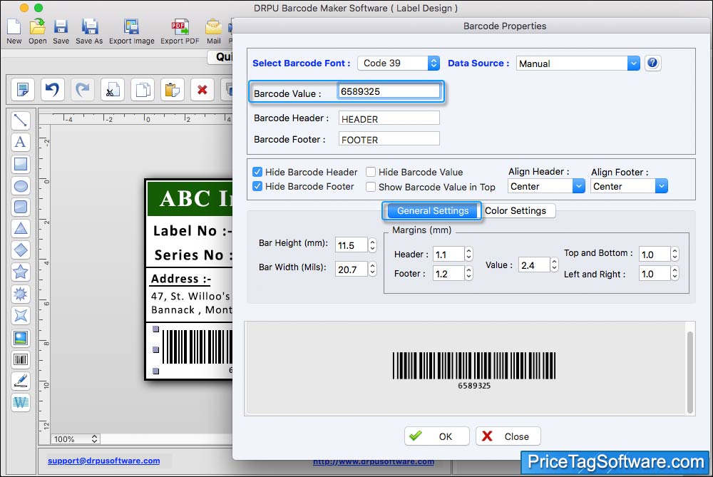 Font Settings Font Settings